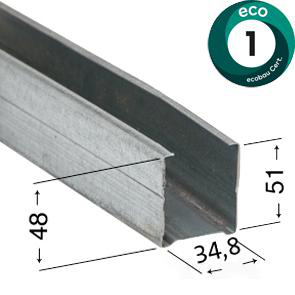 Produkt: Rigips Wandprofil CW 36/0.6/2490mm