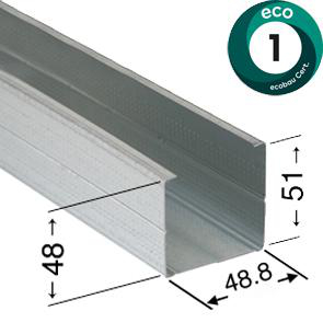 Produkt: Rigips Wandprofil CW 50/0.6/2500mm